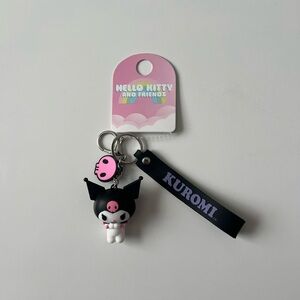 Hello kitty and friends Kuromi keychain